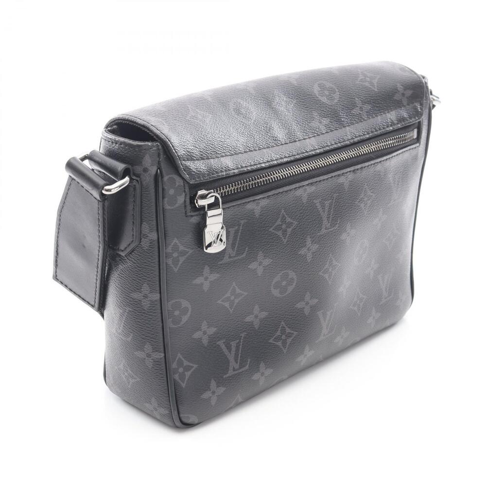 Louis Vuitton Eclipse Bag Black Shoulder District Black Monogram Canvas